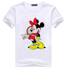 2017 Fashion New Short Sleeve T-shirts Plus Size Female t shirts Carton Letter Print Top O-neck Women tshirts 72353