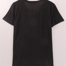2017 Fashion New Short Sleeve T-shirts Plus Size Female t shirts Diamonds Skull tshirts Print Top O-neck Women tshirts 72444