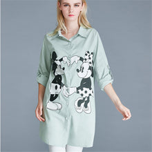 2017 Fashion New Summer Print Long Sleeve Blouse Women Plus Size XL-5XL Tops Casual Turn-down Collar Shirt S-L With Button 72139