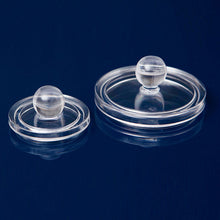 2017 Fashion Practical Circular Clear Acrylic Cotton Ball Cotton Swabs Holder Makeup Organizer Box 88