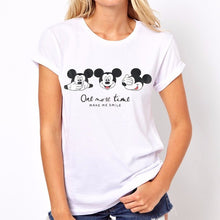 2017 Fashion Short Sleeve T-shirts Plus Size Female T shirts Carton Letter Print Top O-neck Women t shirt 71275