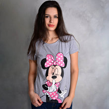 2017 Fashion Short Sleeve T-shirts Plus Size Female T shirts Carton Letter Print Top O-neck Women t shirt 71645