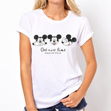 2017 Fashion Short Sleeve T-shirts Plus Size Female t shirts Carton Letter Print Top Women Tee Camisetas Mujer Clothing 71592