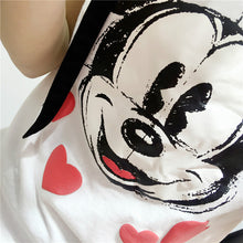 2017 Fashion Summer Short Sleeve T-shirts Plus Size Female T shirts Cartoon Letter Print Top O-neck Women t shirt 72395