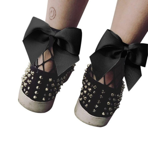 2017 Fashion Women Bowknot Fishnet Ankle High Socks Mesh Lace Fish Net Short Socks Women Girls calcetines mujer #417
