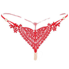 2017 Fashion Women Sexy Crotchless Panites Hot Lingerie Panty Pearl Thong G-string Underwear Women bragas mujer #18
