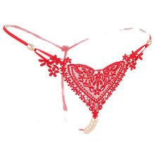 2017 Fashion Women Sexy Crotchless Panites Hot Lingerie Panty Pearl Thong G-string Underwear Women bragas mujer #18
