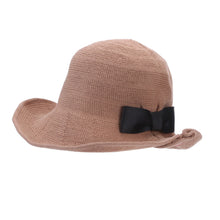 2017 Fashion Women Sun Hat Foldable Brimmed Sun Hat Summer Hats for Women UV Bowknot beach hats for women #63