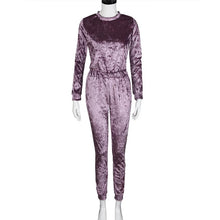 2017 Fashion Women rompers And Jumpsuit Casual Velvet long Sleeved O Neck Slim Winter Autumn Spring velvet jumpsuit combinais&23