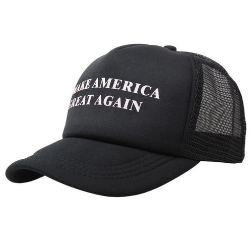 2017 Fashion snapback cap women baseball cap hip hop caps for women Casual Solid Make america great again Letter Mesh hats 1207#