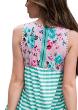 2017 Fashon Summer Women Tank Top Sleeveless Floral Print T Shirt Women T-shirt Cotton cropped feminino #03