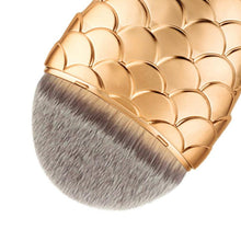 2017 Fishtail brush Synthetic hair Face Beauty Blush Foundation Eyeshadow Cosmetic Makeup brushes Pinceaux maquillage