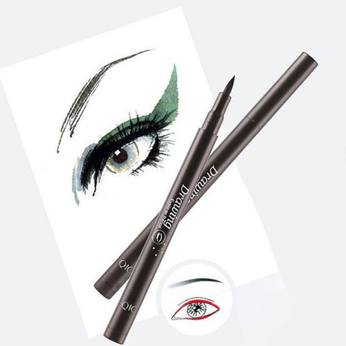 2017 Girls LadiesBeauty Black Long-lasting Waterproof Liquid Eyeliner Eye Liner Pen Pencil Makeup Cosmetic Tool 88 2017