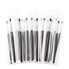 2017 HOT New Arrival 12.5cm Portable Lip Brush Black Bar Lip Brush Makeup Tool sombras de ojos profesional Anne