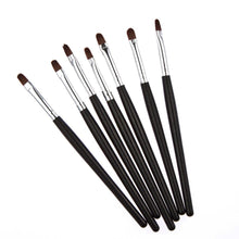 2017 HOT New Arrival 12.5cm Portable Lip Brush Black Bar Lip Brush Makeup Tool sombras de ojos profesional Anne