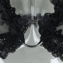 2017 High Quality Black Crossing Sheer Lace Crop Top Women Triangle Bralette Crop Top Lingerie Crochet Cropped haut femme #1202