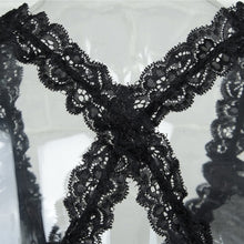 2017 High Quality Black Crossing Sheer Lace Crop Top Women Triangle Bralette Crop Top Lingerie Crochet Cropped haut femme #1202