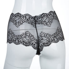 2017 High Quality Breifs Women Lace Black Withe High Waist Womens Briefs transparent Panties Thongs Lingerie Underwear Women #23