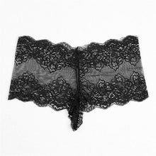 2017 High Quality Breifs Women Lace Black Withe High Waist Womens Briefs transparent Panties Thongs Lingerie Underwear Women #23