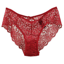 2017 High Quality Women Lace Panties Underwear Transparent Comfort Breathable Plus size S/XL Breathable Briefs Sexy Lingerie #18