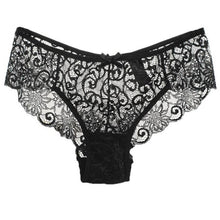 2017 High Quality Women Lace Panties Underwear Transparent Comfort Breathable Plus size S/XL Breathable Briefs Sexy Lingerie #18