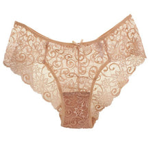 2017 High Quality Women Lace Panties Underwear Transparent Comfort Breathable Plus size S/XL Breathable Briefs Sexy Lingerie #18