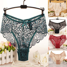 2017 High Quality Women Lace Panties Underwear Transparent Comfort Breathable Plus size S/XL Breathable Briefs Sexy Lingerie #18