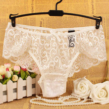 2017 High Quality Women Lace Panties Underwear Transparent Comfort Breathable Plus size S/XL Breathable Briefs Sexy Lingerie #18