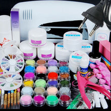 2017 Hot Manicure Tools Combination Crystal Nails Kit Nail Phototherapy Crystals Suit