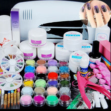 2017 Hot Manicure Tools Combination Crystal Nails Kit Nail Phototherapy Crystals Suit