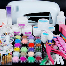2017 Hot Manicure Tools Combination Crystal Nails Kit Nail Phototherapy Crystals Suit