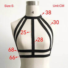 2017 Hot Sale Goth Bustier Elastic Bandage Hollow Out Strappy sexy women sexyd bust lingeries Hot belt Bra For Women #23