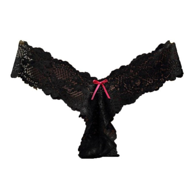2017 Hot Sale Panties Women Lace Low Waist V-String And Thongs Briefs Underwear Women tangas women sexy 7colors #93