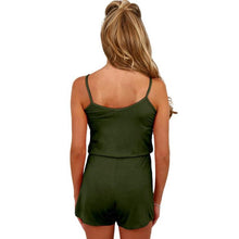 2017 Hot Sale Summer Playsuits Womens Casual Sling Ladies Summer Beach Fitness Rompers Jumpsuits Women Combishort Femme Ete #23