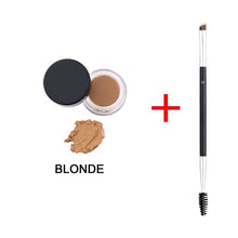 2017 Hot Sell Waterproof Eyes Makeup Eyebrow Powder Cream Palette Eye Brow Enhancer Shadow + Double Head Brush 88 88