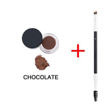 2017 Hot Sell Waterproof Eyes Makeup Eyebrow Powder Cream Palette Eye Brow Enhancer Shadow + Double Head Brush 88 88