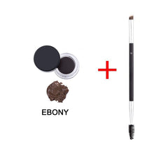 2017 Hot Sell Waterproof Eyes Makeup Eyebrow Powder Cream Palette Eye Brow Enhancer Shadow + Double Head Brush 88 88