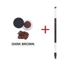 2017 Hot Sell Waterproof Eyes Makeup Eyebrow Powder Cream Palette Eye Brow Enhancer Shadow + Double Head Brush 88 88