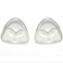 2017 Hot Sellling 2cm Bikini Bra Insert/Silicone Triangle silicone breast Pads/Breast Enhancer/Swimsuit Push-Up nipple cover #23