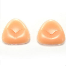 2017 Hot Sellling 2cm Bikini Bra Insert/Silicone Triangle silicone breast Pads/Breast Enhancer/Swimsuit Push-Up nipple cover #23