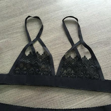 2017 Hot Sexy Women Lingerie Corset Lace Bandage Push Up Unpadded Crop Top +Pants Underwear Set Camisole Femme #63