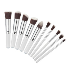 2017 Hot sale women 10PCS Cosmetic Professional Makeup brushes set Foundation Powder Face Eyeshadow brush Pinceis de maquiagem