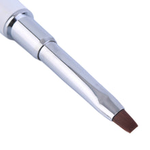 2017 Hot sale women 1PCS Professional Nail art Care Makeup tools Gel Pen Brush Handle The Crystal Nail polish Maquiagem Purple