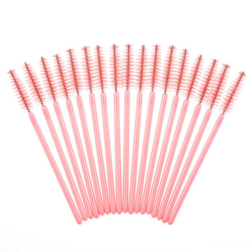 2017 Hot sale women 50Pcs Disposable Eyelashes Extension Lashes Makeup brushes Mascara Wands Cosmetic Makeup tools Maquiagem