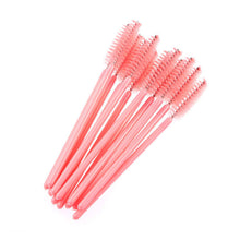 2017 Hot sale women 50Pcs Disposable Eyelashes Extension Lashes Makeup brushes Mascara Wands Cosmetic Makeup tools Maquiagem