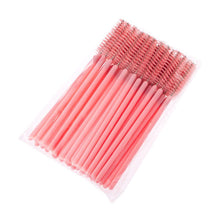 2017 Hot sale women 50Pcs Disposable Eyelashes Extension Lashes Makeup brushes Mascara Wands Cosmetic Makeup tools Maquiagem