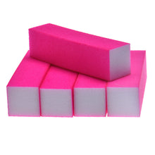 2017 Hot sale women 5PCS Nail Art Buffer File Block Pedicure Manicure Buffing Sanding Polish Nail art decorations Maquiagem