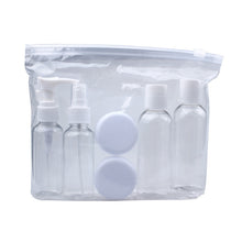 2017 Hot sale women Portable Transparent Home Travel Cosmetic Bottle Points Bottling Six Sets Bottles Makeup tools Maquiagem