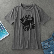 2017 Korean Fashion Women Short Sleeve Print Dinosaur T-Shirt Casual Loose Tops Shirt tops tees Shirt Femme #43