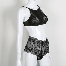2017 Lace Sleeveless Tank Top Women Corset Sexy Top Lace 1 PC Tank Top +Underpants Set Backless top cropped for women Summer #23